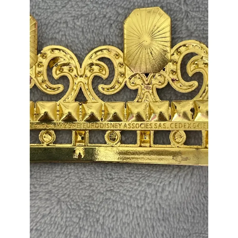 Authentic Disney Store Audrey Crown Tiara Descendents 3 Head Piece Goldtone